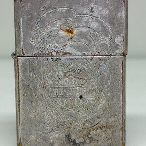 1997 ZIPPO Cigarette Lighter-HARLEY DAVIDSON-Etched Eagle